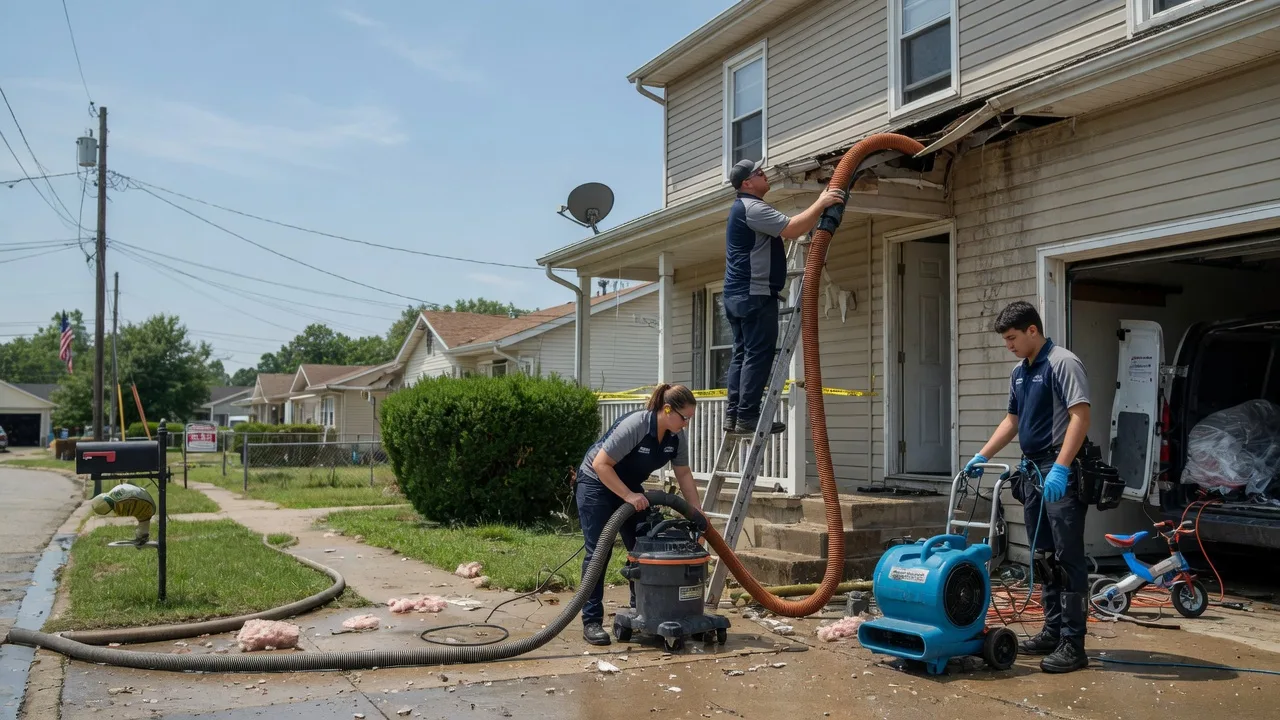 Water Damage Restoration in Gibson, PA near me